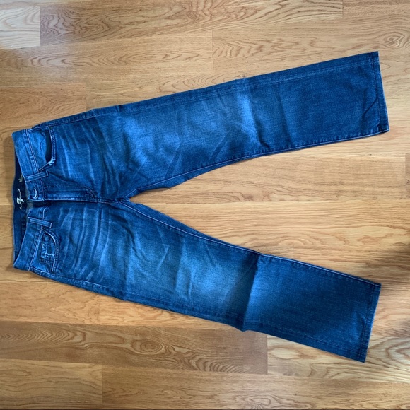 7 for all mankind slimmy jeans 30 x 28 - Picture 4 of 5